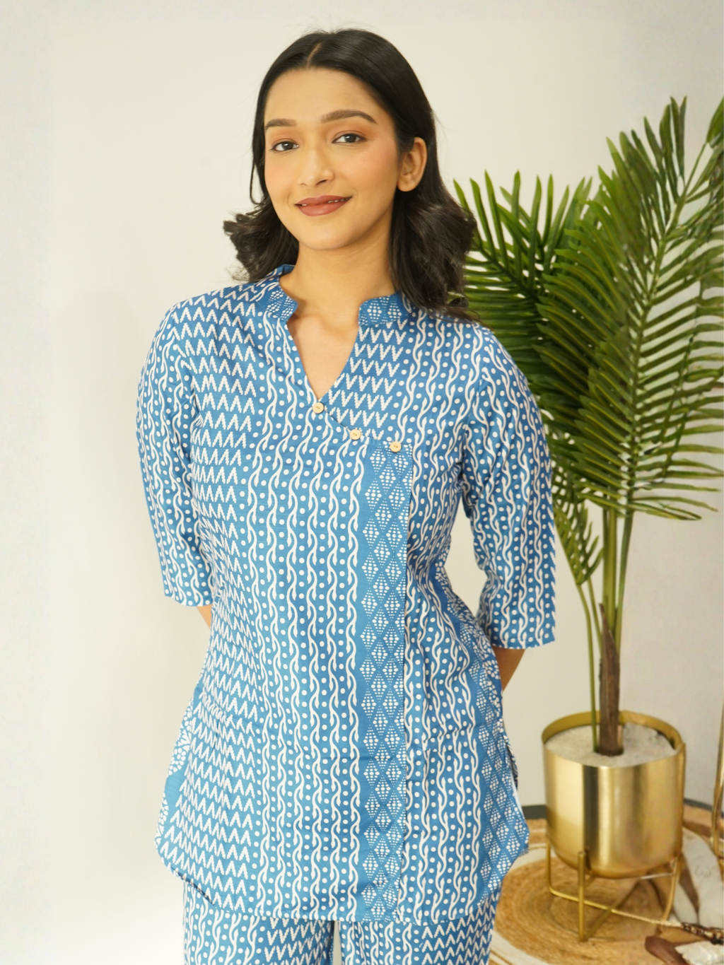 Workday Chic Office Wear Cotton Co-Ord Set