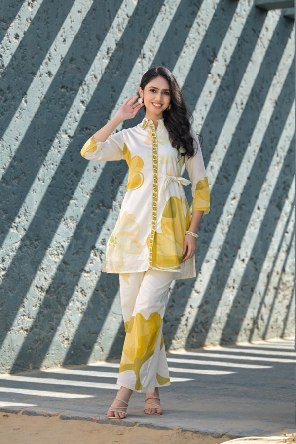 The Sun-Kissed Floral Pattern Co-ord Set