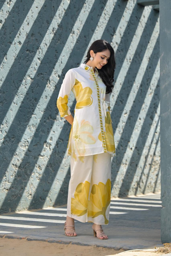 The Sun-Kissed Floral Pattern Co-ord Set