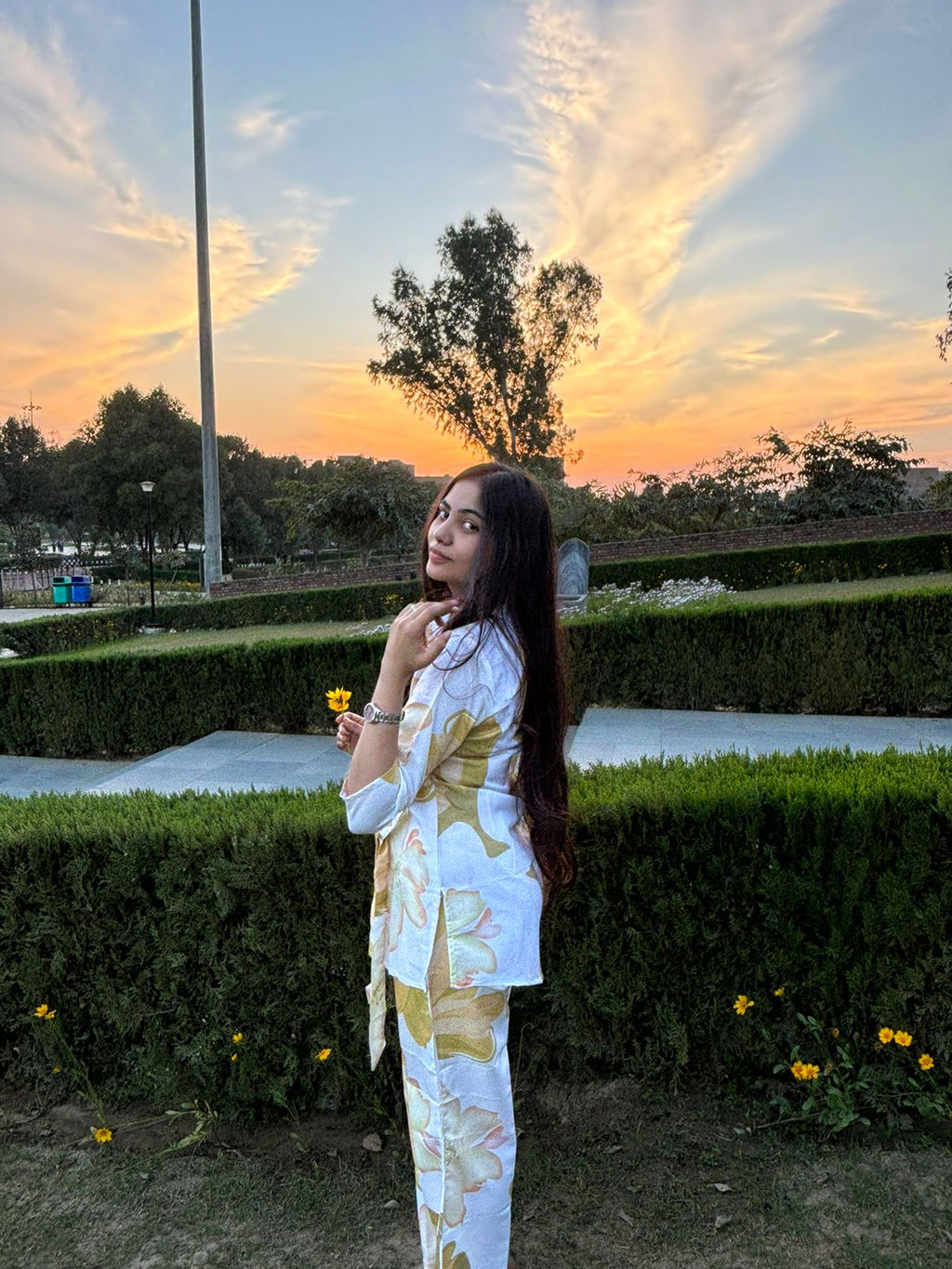 The Sun-Kissed Floral Pattern Co-ord Set