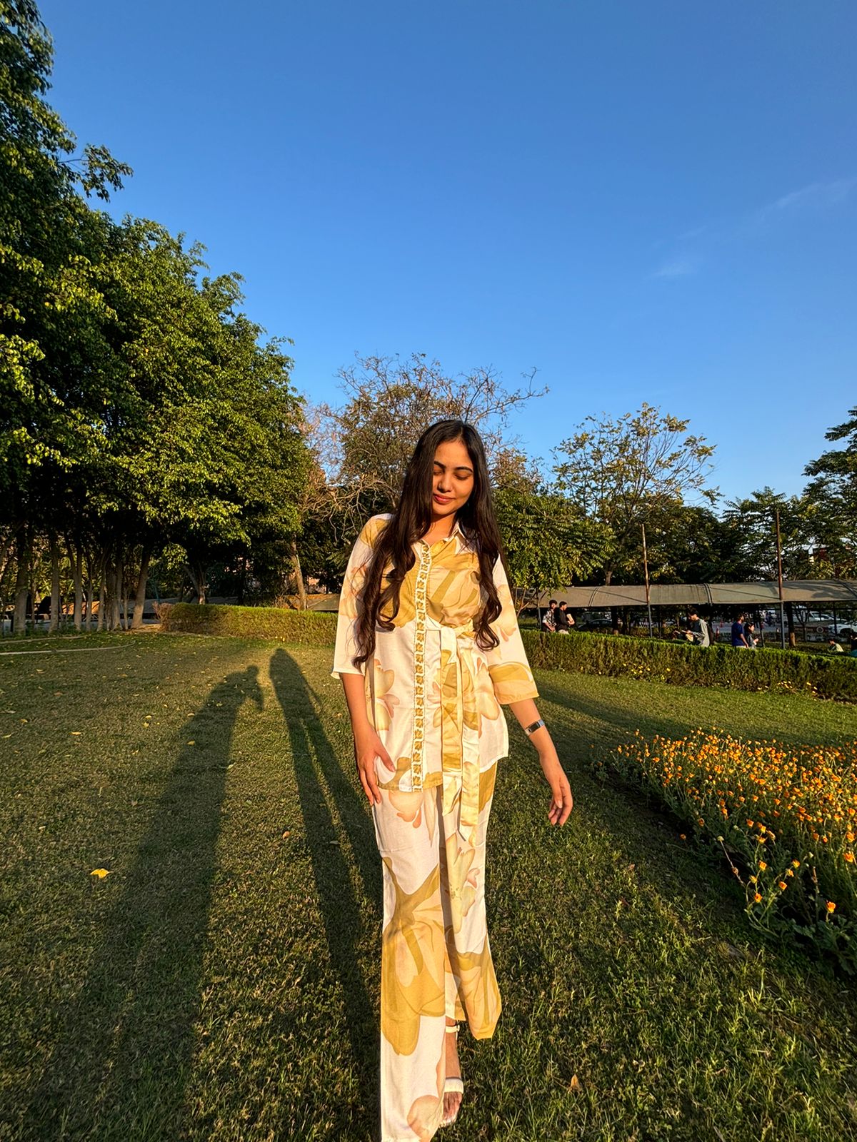 The Sun-Kissed Floral Pattern Co-ord Set