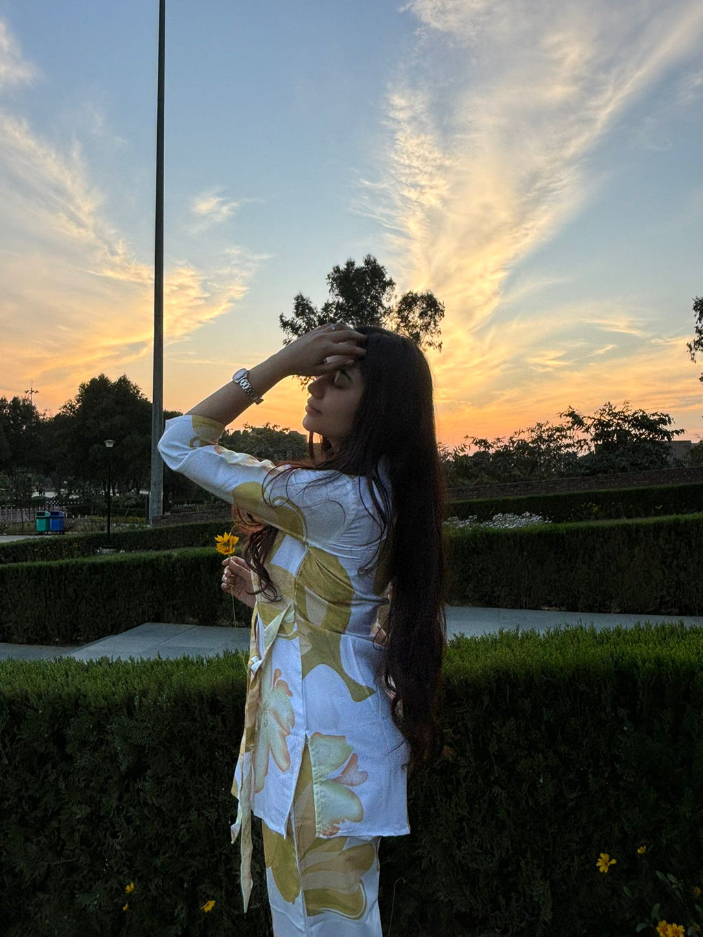 The Sun-Kissed Floral Pattern Co-ord Set