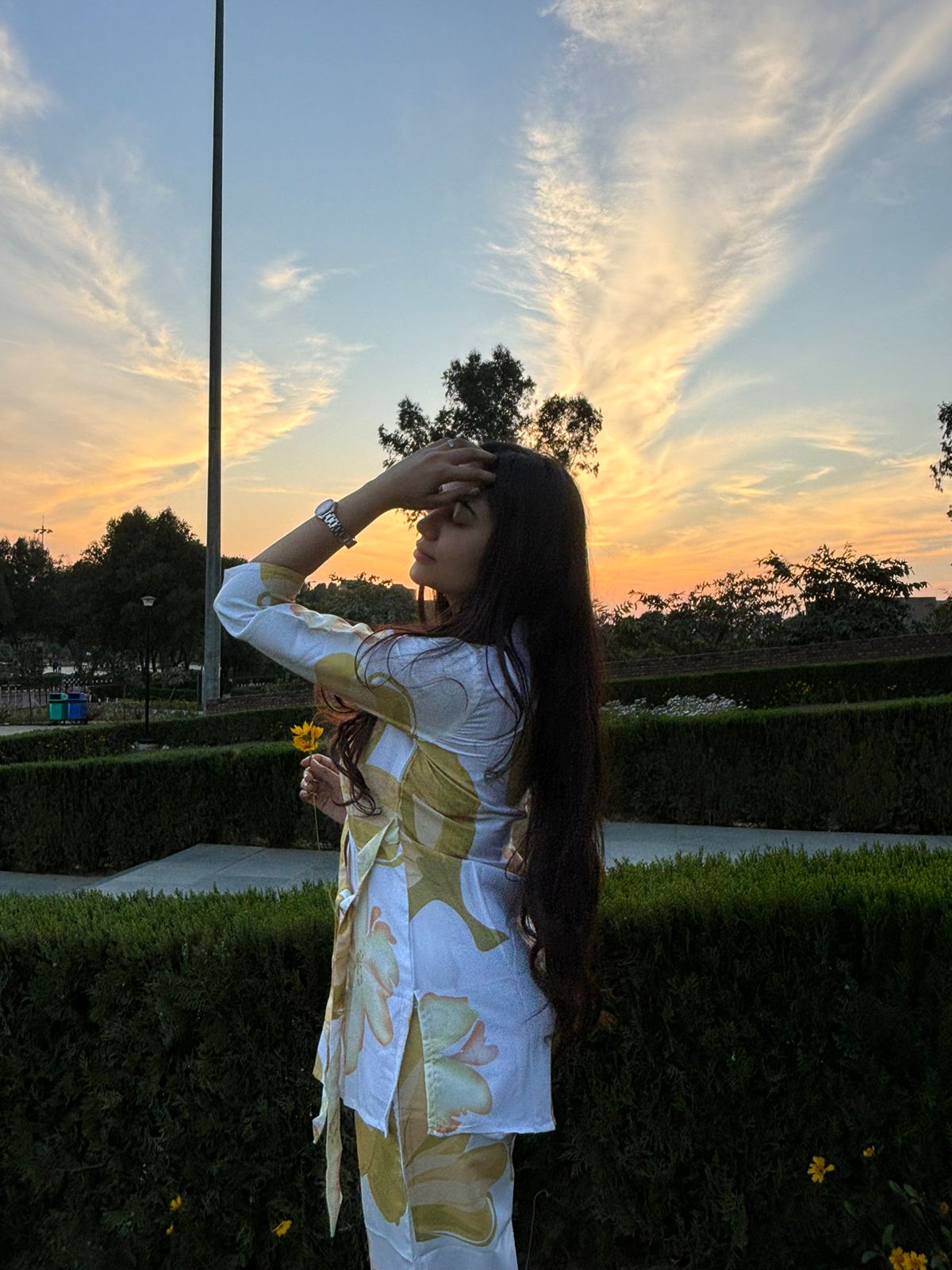 The Sun-Kissed Floral Pattern Co-ord Set