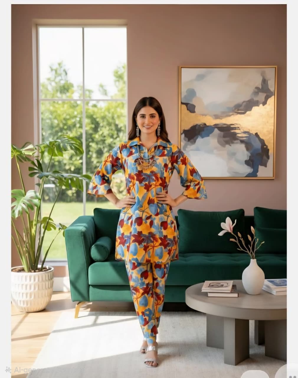 Sun-Drenched Garden Co-Ord Set
