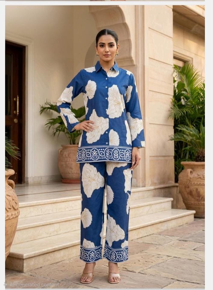 Ocean Breeze Floral Co-Ord Set